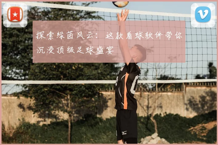 探索绿茵风云：这款看球软件带你沉浸顶级足球盛宴